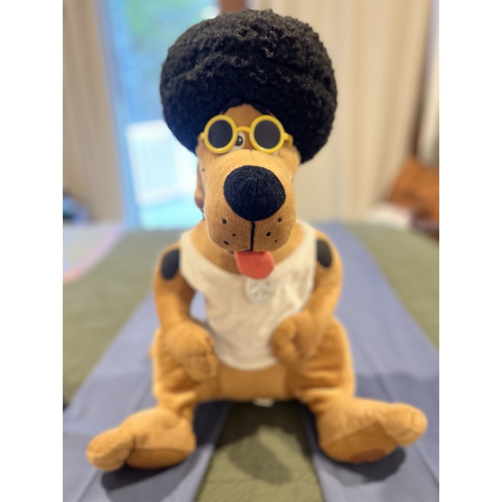 Rasta Scooby Doo Plush From Six Flags Rare‎ About 16 Inches Tall
